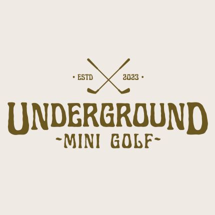 Logo da Underground Mini Golf