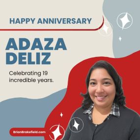 Today marks a big milestone as we celebrate 19 incredible years with Adaza Deliz at the helm of our office! Since 2005, Adaza has been an unbelievable team member and Good Neighbor. Her passion for connecting with customers and ensuring security for families and assets has made all the difference. Outside the office, Adaza loves soaking up beach days and cherishing family time, embodying the balance of work and play. Cheers to many more years of being your Good Neighbor and making a difference, 