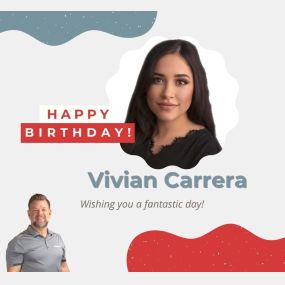 Join us in celebrating the birthday of our amazing Representative, Vivian! Your dedication and positive energy brighten our team every day. We hope your day is filled with joy, laughter, and all your favorite things! Happy Birthday, Vivian!