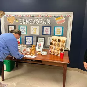 Big thank you to Cox Elementary for allowing us to come hang out and bring donuts and coffee. Thank you to everyone in the education world as you make it through the week before Thanksgiving!