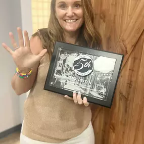 So incredibly blessed to be coming up on my fifth anniversary of Jamie Detten State Farm. Life has certainly changed since we took on this incredible opportunity, but it has all made me even more grateful than the day we opened. 
My name would not be on the door without each one of my incredible team who loves on everyone who walks in the door, texts or calls with compassion, knowledge and insight.