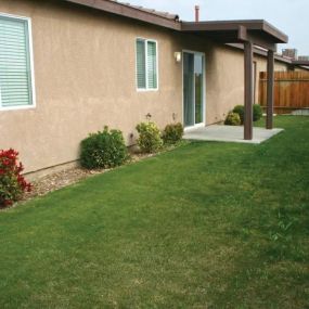 Backyard at Tyner Ranch Townhomes