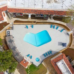 Pool at Charter Oaks Apartments