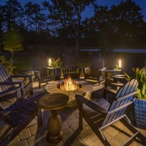 Outdoor Lights for Fire Pits Sunset Lighting Design Tampa