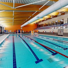 Main pool at West Bromwich Leisure Centre
