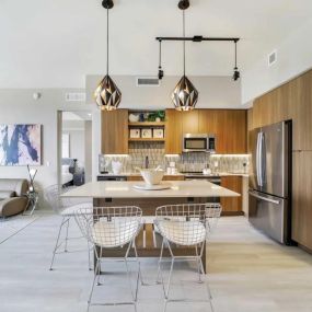 Kitchen Area at Quantum Apartments