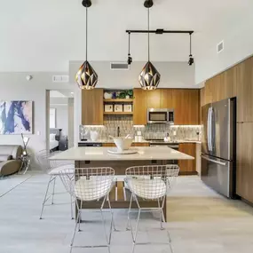 Kitchen Area at Quantum Apartments