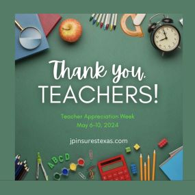 Thank You, Teachers! 
As the school year comes to a close, I want to take a moment to express my deepest gratitude to all the amazing teachers out there who have dedicated their time, energy, and passion to educate and inspire students. Your hard work and commitment do not go unnoticed, and I am truly grateful for everything you do! You are appreciated more than words can express!