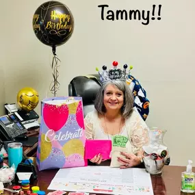 ????????Happy Birthday Tammy!!! We hope you have an amazing day! Help us wish Tammy a very Happy Birthday! ????????