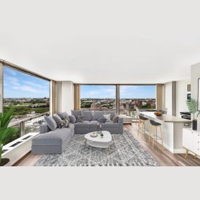 Gorgeous Open-Concept Living Room