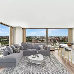 Gorgeous Open-Concept Living Room