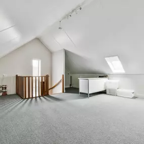 Upstairs room after expert carpet cleaning in Pueblo, CO