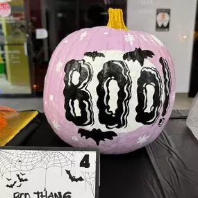 We had a fun pumpkin decorating competition in the office for the holidays! ???????? Check out the amazing pumpkins on display and see which one will reign supreme. May the best pumpkin win! ????