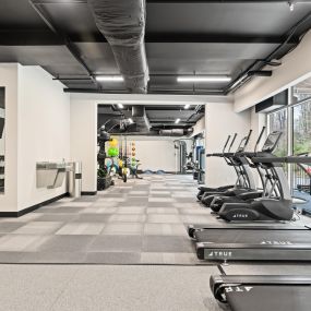 Fitness Center with yoga and spin studio