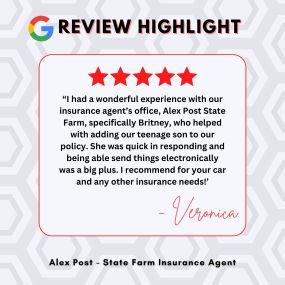 Customer review. Find out why our customers prefer our insurance agency - Call for a FREE quote!