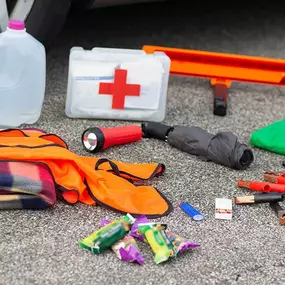 Long trips or daily commutes, you never know when you might hit a bump in the road. What's in your car emergency kit?