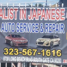 Specialist in Japanese Cars- banner