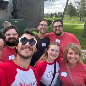 A “before” and sawdust filled “after” photo from our volunteering event this past Thursday. 
We did our part to help build bed frames for children in our community who need one as part of a “Sleep in heavenly peace” event!
So glad to give back to the communities we serve. Thanks to Stephanie Fetzer State Farm for joining us!