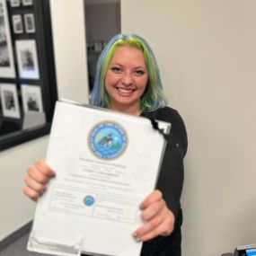 Another licensed insurance agent in the house!!!! Way to go Sydney  Our team and customers are so lucky to be working with you!