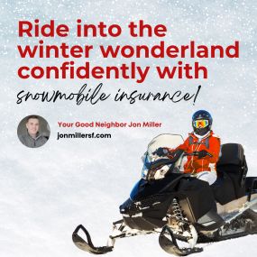 To all our winter enthusiasts, there is still time to insure your snowmobile! ❄️

Hit the snow with less worry, knowing your snowmobile is covered!