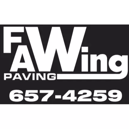 Logotipo de FA Wing Paving