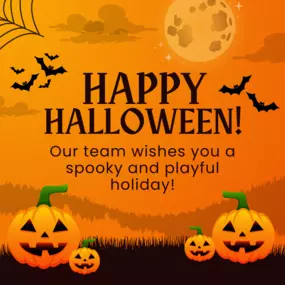 We hope everyone has a safe and fun Halloween!