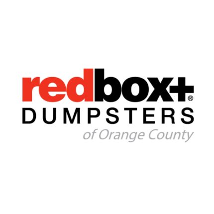 Logótipo de redbox+ Dumpsters of Orange County