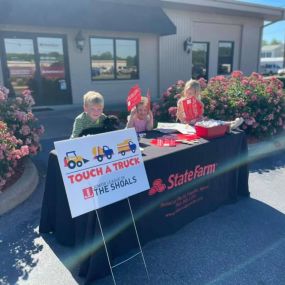 Stop by the Touch A Truck table