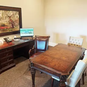 Arrangement Room in Thomason Funeral Home
2220 S Colorado St
Lockhart, TX 78644