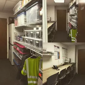 All of our staff is equipped with the highest rated safety gear and materials for all possible worksites.