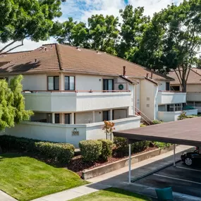 view of a townhome