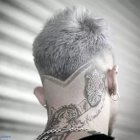 mans haircut design Ada MI