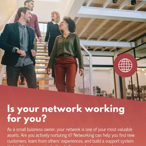 While you grow your connections, let’s make sure your business is safeguarded for whatever comes your way. Ready to talk? Let’s connect!
