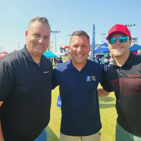 Look who we met at KOCO 5 News On the Road! We're proud to call Meteorologist Damon Lane one of Moore's own, and YES he's as nice in person as he is on tv. ????