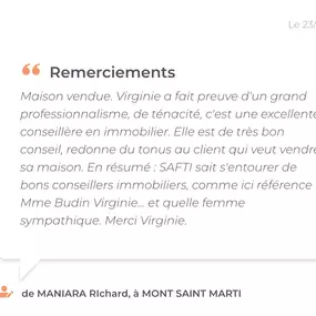Bild von Virginie Budin Pompiliani - Conseiller immobilier Safti - Longwy et ses environs