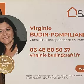 Bild von Virginie Budin Pompiliani - Conseiller immobilier Safti - Longwy et ses environs