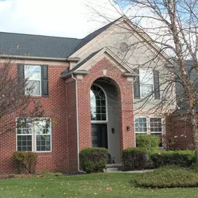 big house with new roof