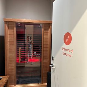 The top-of-the-line infrared sauna.
