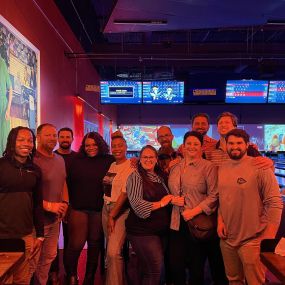 Our Kennesaw and Brookhaven teams combined for another successful event out in the community. Thank you to Bowlero in Kennesaw for hosting us; everyone had a great time!