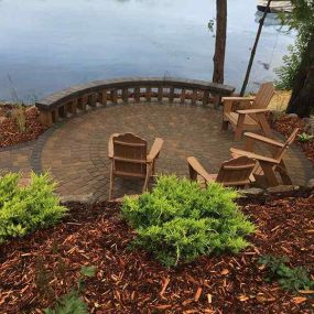 From patios to footpaths, fire pits, and retaining walls, our experienced hardscape designers at JK Landscape can help. Contact us.