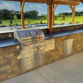 Outdoor kitchens have become a staple of Minnesota living as more and more homeowners choose to entertain and dine at home. Contact JK Landscape to get started on yours today!