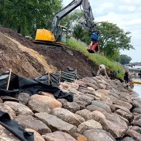 Rely on the excavation services at JK Landscape to lay the foundation for your next construction project.
No matter the size or scope, our team has the experience and equipment to dig out, fill in, or move around soil to create the terrain necessary for optimal stability, water drainage, and more