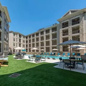 Community Swimming Pool and Courtyard