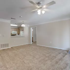 Carpeted Living Room