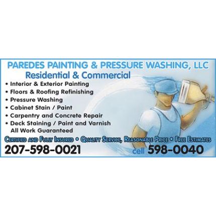 Logo da Paredes Painting & Pressure Washing LLC