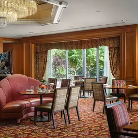 Interior dinning room at Hathaway's Restaurant.