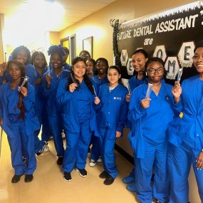 Our Dental Assisting students had a great time last week on 