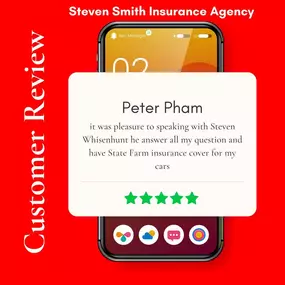 Thank you for your review! Your feedback means so much to us. We're grateful for the opportunity to serve you and appreciate you being part of the Steven Smith Insurance Agency family!