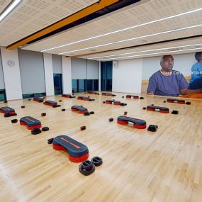 Group workout studio at Places Leisure Eastleigh