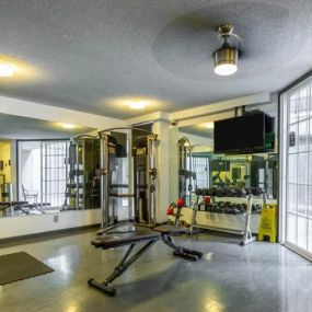 Gym at Los Feliz Bliss in Los Angeles, CA 90027